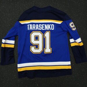 St. Louis Blues Vladimir Tarasenko # 91 Youth Fanatics Large/XL NHL Jersey